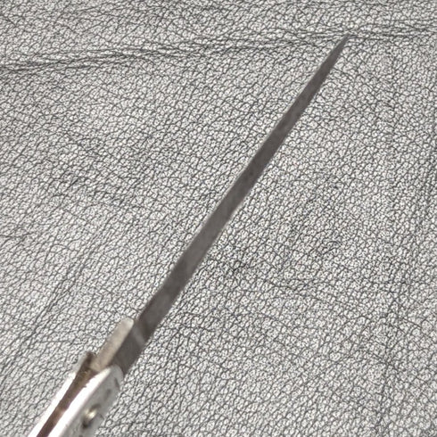 1904年 英国アンティーク 純銀ハンドル 折りたたみミニナイフ 物差し付き